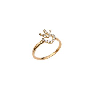 Anello in oro con diamanti